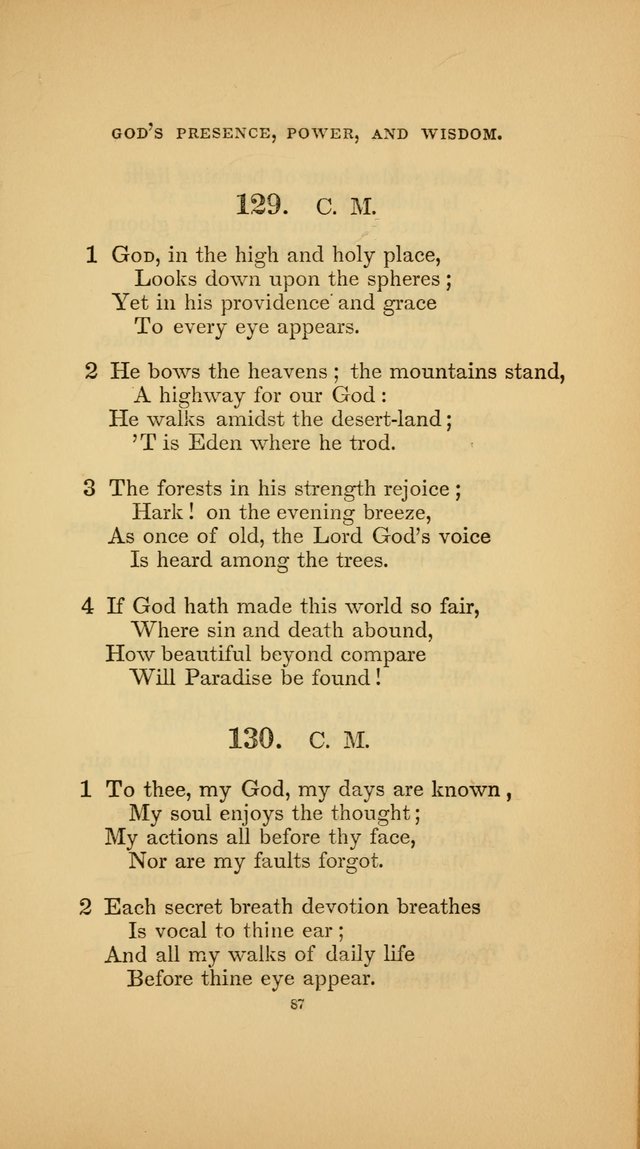 Hymns for the Church of Christ (3rd thousand) page 87