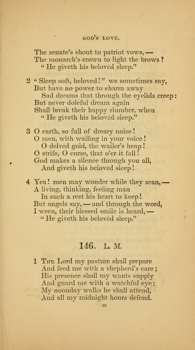 Hymns for the Church of Christ (3rd thousand) page 99