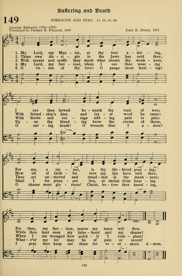 Hymns for the Living Age page 123