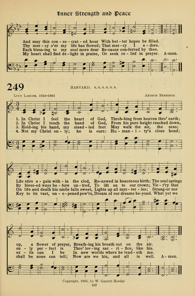 Hymns for the Living Age page 197