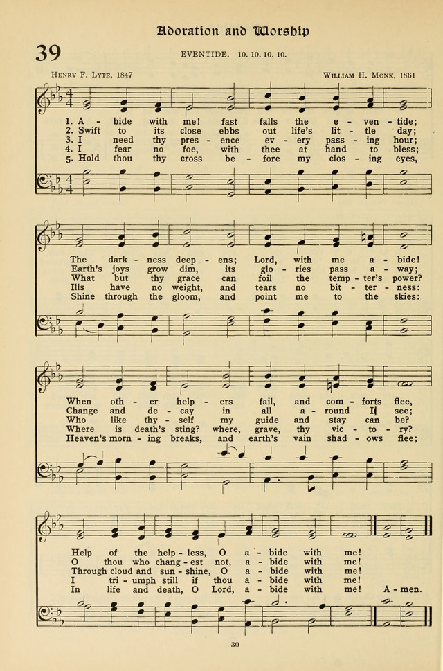 Hymns for the Living Age page 30