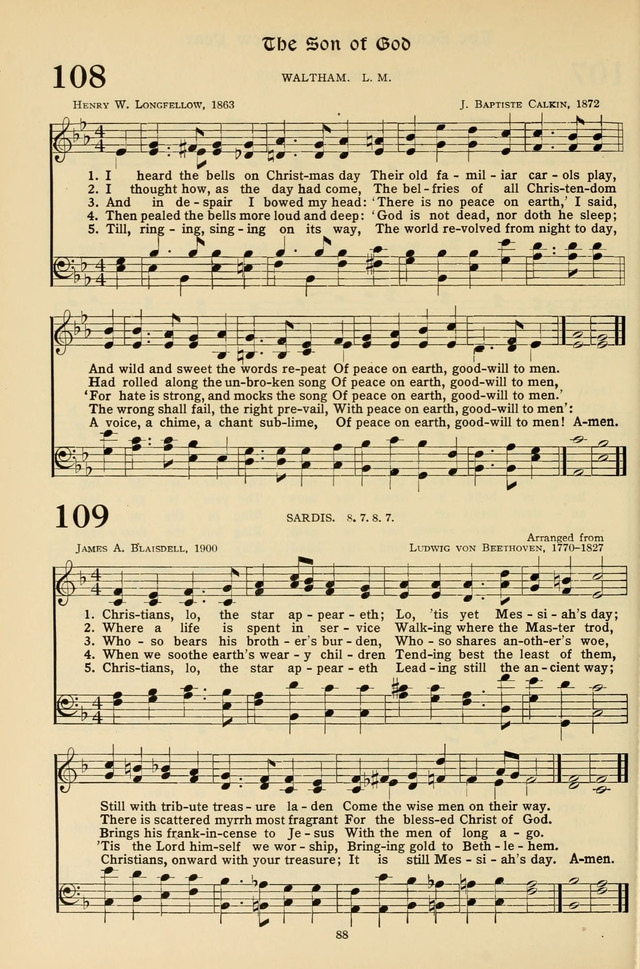 Hymns for the Living Age page 88