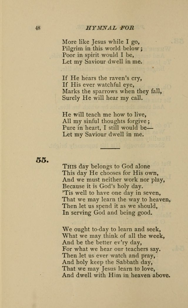 Hymnal for Primary Classes: a collection of hymns and tunes, recitations and exercises, being a manual for primary Sunday-schools (Words ed.) page 45