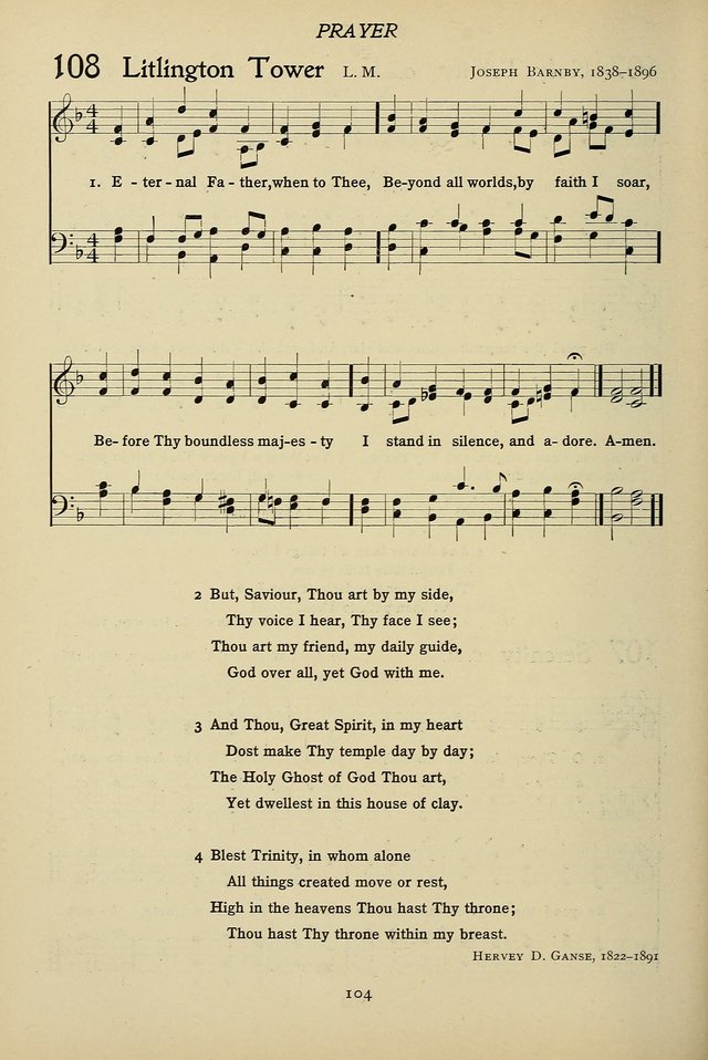Hymns for Schools and Colleges page 104