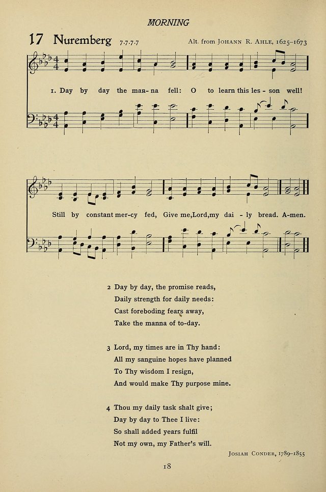 Hymns for Schools and Colleges page 18