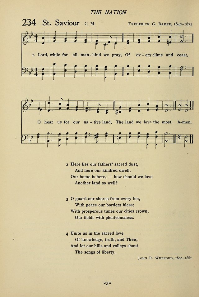 Hymns for Schools and Colleges page 230
