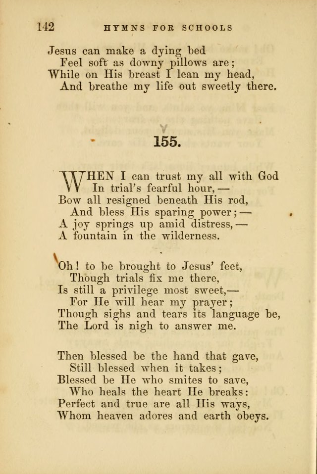 Hymns for Schools and Families page 142