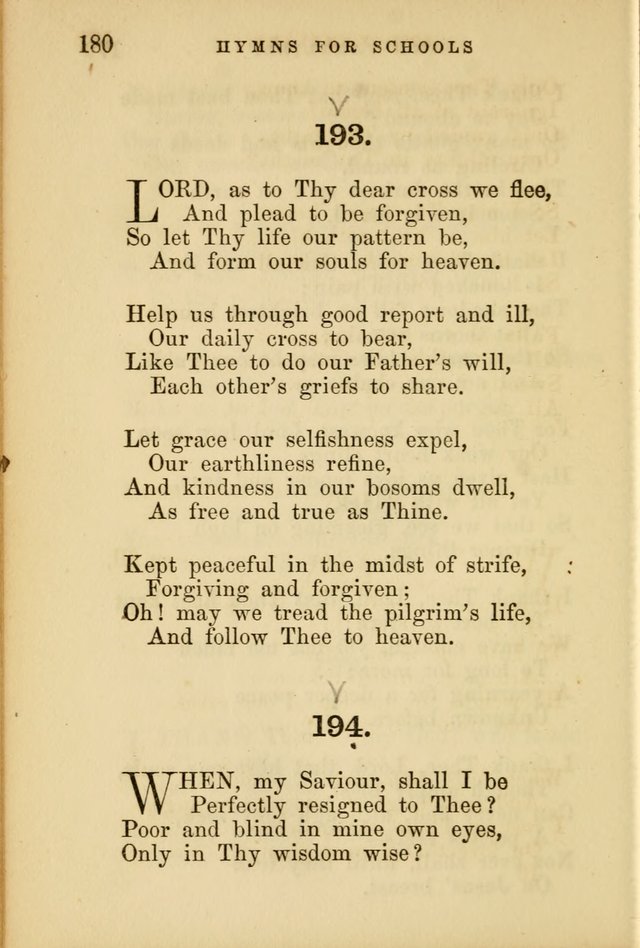 Hymns for Schools and Families page 180