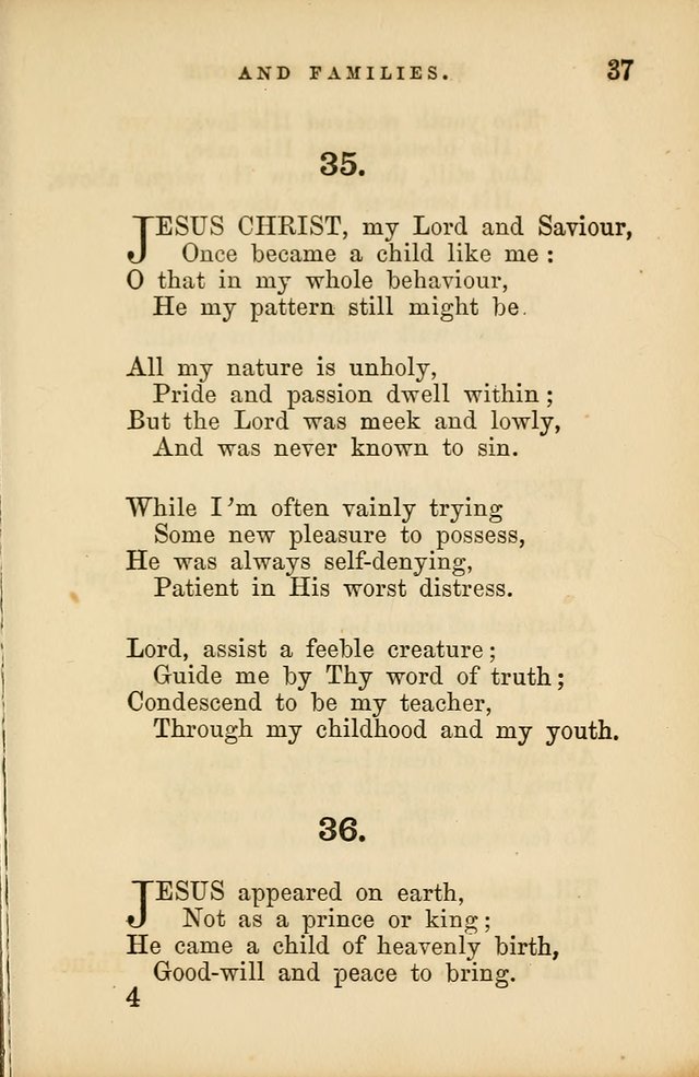 Hymns for Schools and Families page 37