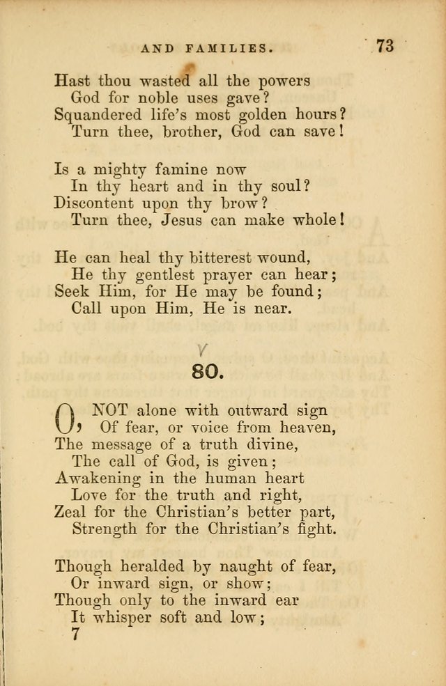 Hymns for Schools and Families page 73