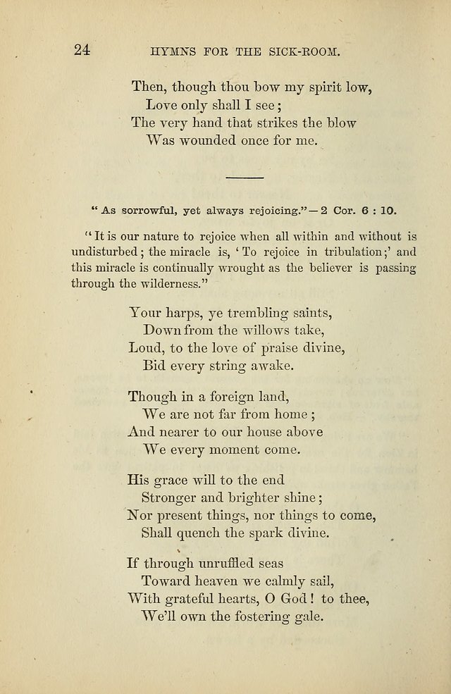 Hymns for the Sick-Room page 24
