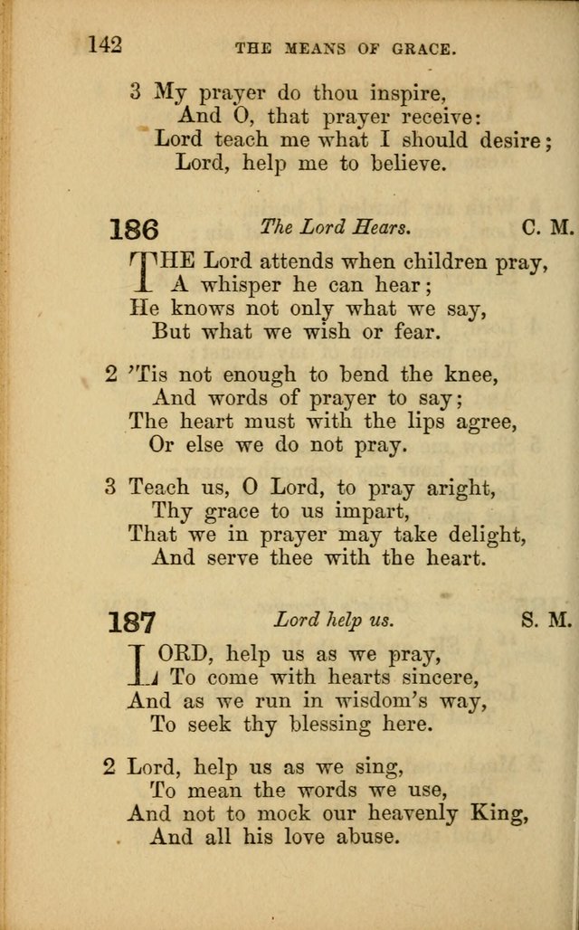 Hymns for Sunday Schools page 142