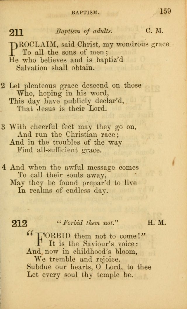 Hymns for Sunday Schools page 159