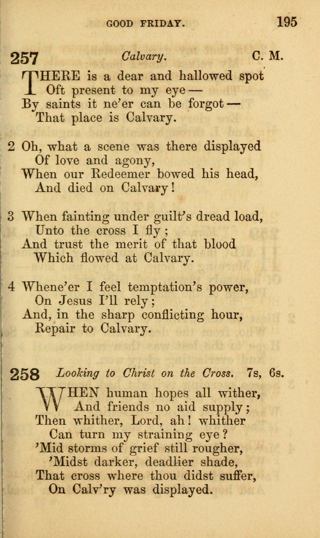 Hymns for Sunday Schools page 195