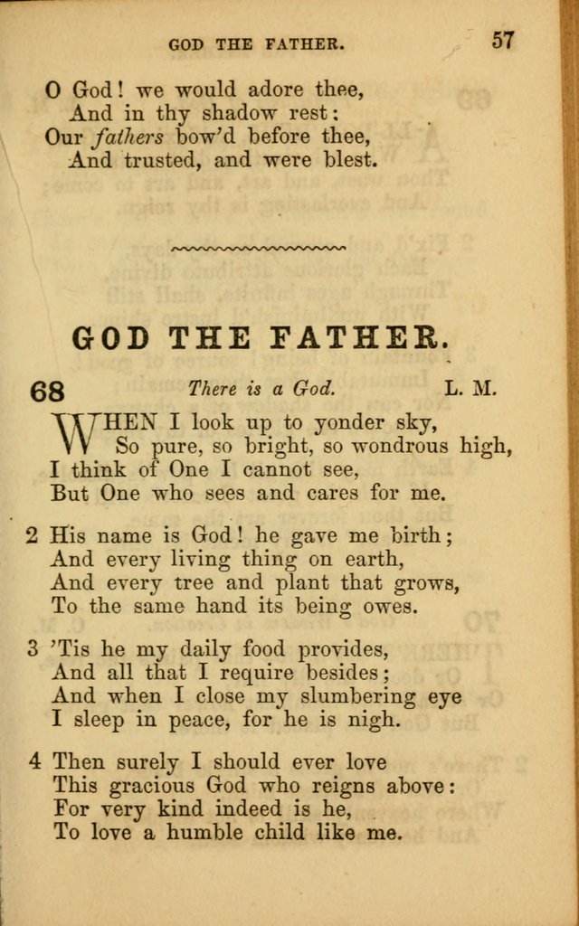 Hymns for Sunday Schools page 57