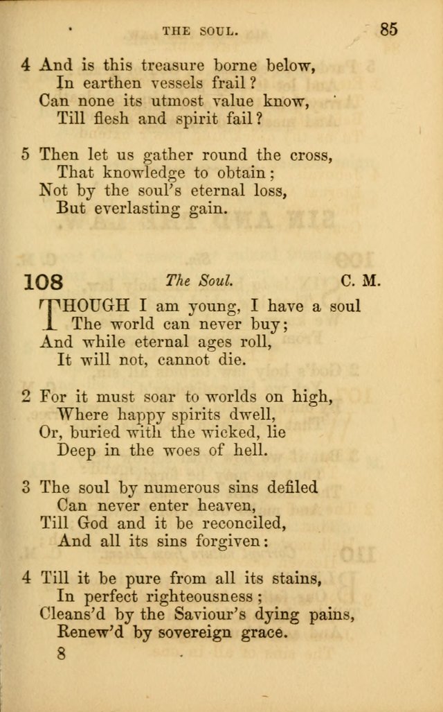 Hymns for Sunday Schools page 85