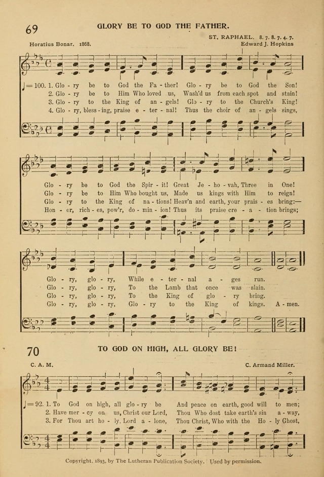 Hymnal for the Sunday School page 83