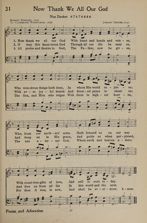 The Hymnal for Young People page 27