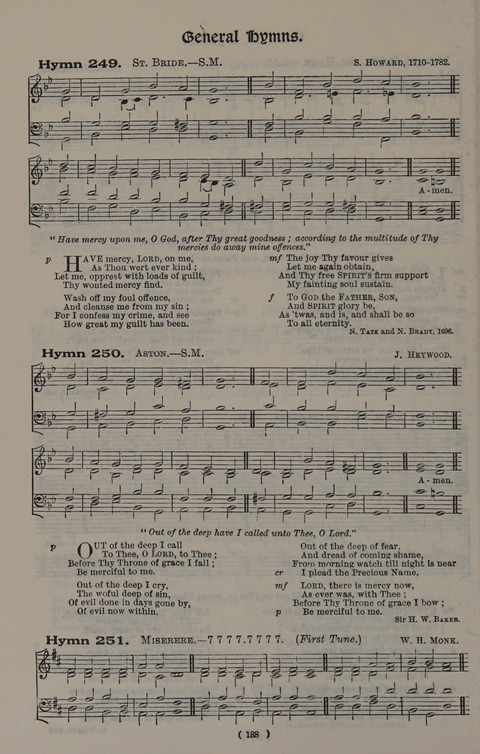 Hymns Ancient and Modern (Standard ed.) page 188