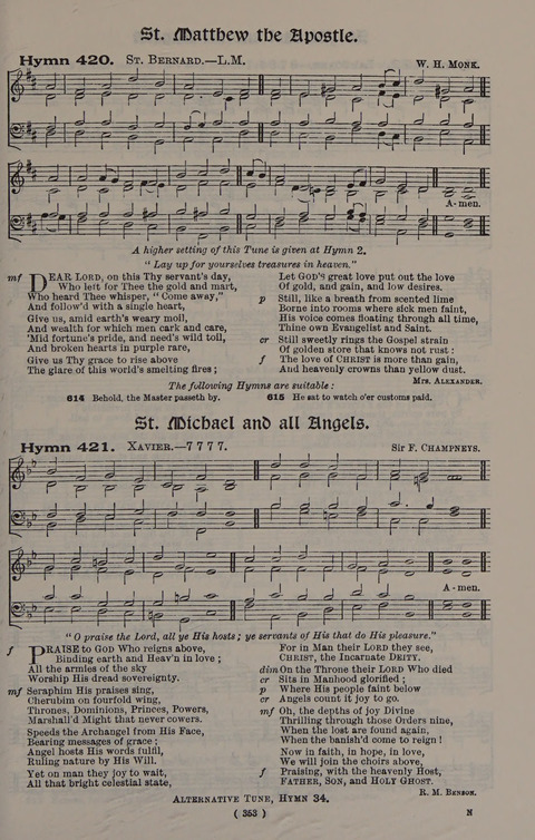 Hymns Ancient and Modern (Standard ed.) page 353