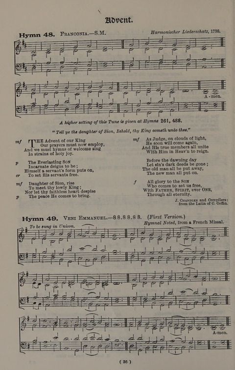 Hymns Ancient and Modern (Standard ed.) page 36