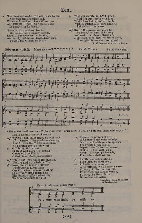 Hymns Ancient and Modern (Standard ed.) page 425