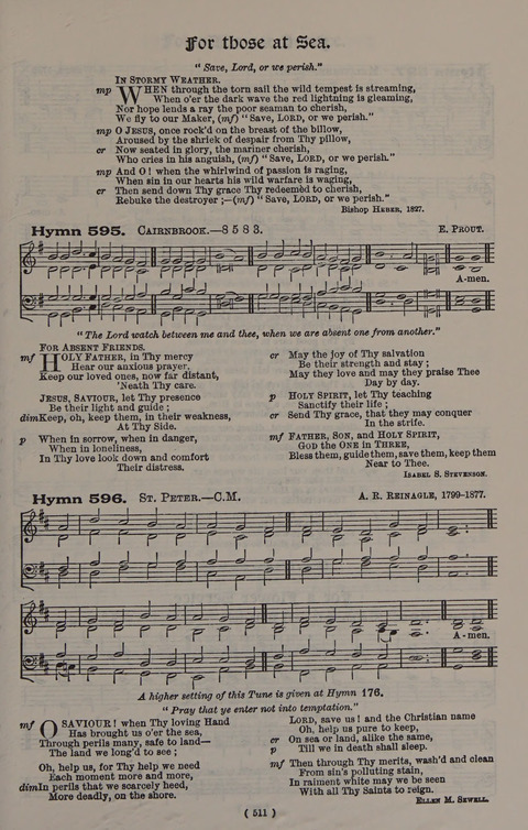 Hymns Ancient and Modern (Standard ed.) page 511