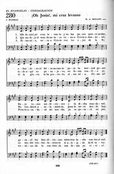 Himnario Adventista: para uso en el culto divino page 268