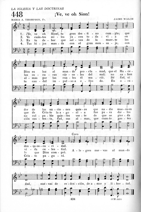 Himnario Adventista: para uso en el culto divino page 434