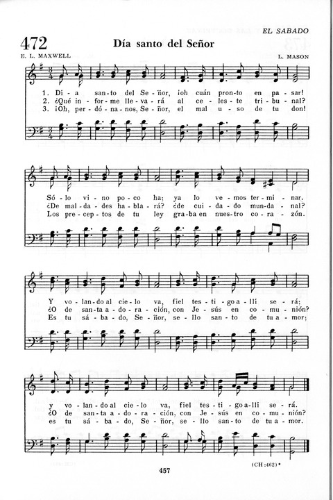Himnario Adventista: para uso en el culto divino page 457