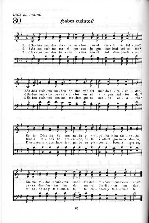 Himnario Adventista: para uso en el culto divino page 66