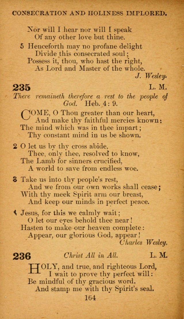 Hymnal: adapted to the doctrines and usages of the African Methodist Episcopal Church. Revised Edition page 170