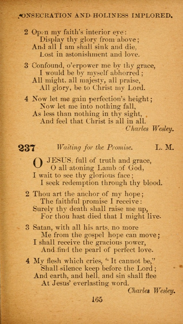 Hymnal: adapted to the doctrines and usages of the African Methodist Episcopal Church. Revised Edition page 171