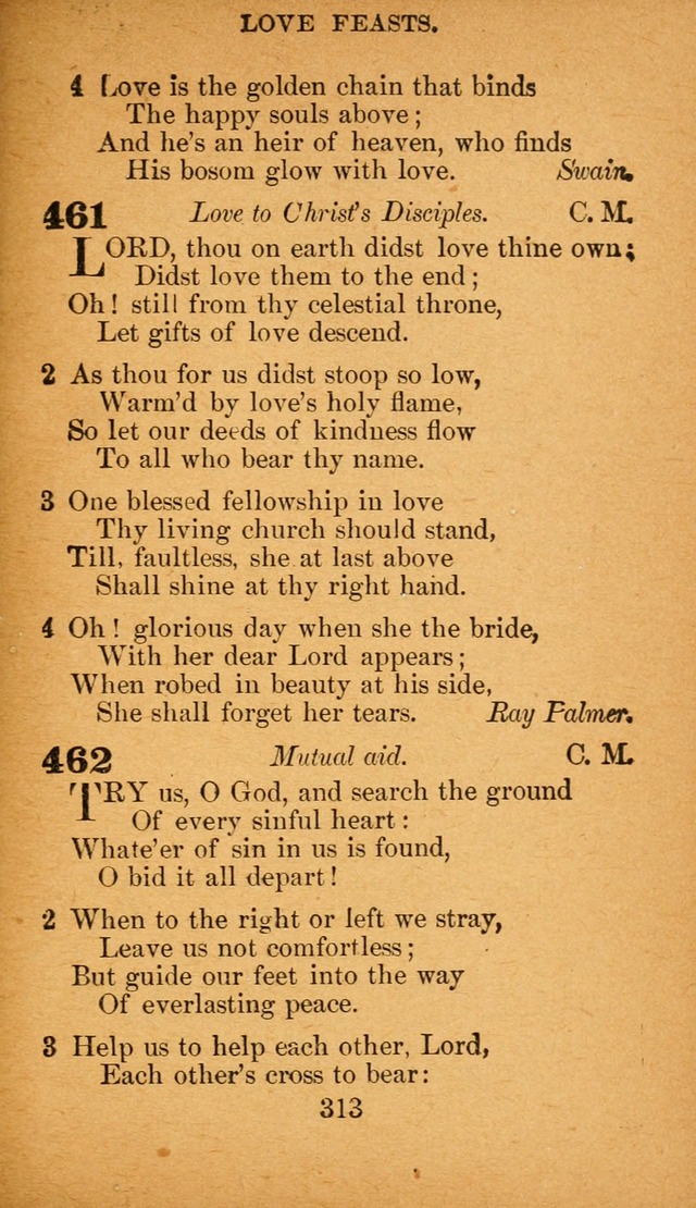 Hymnal: adapted to the doctrines and usages of the African Methodist Episcopal Church. Revised Edition page 321