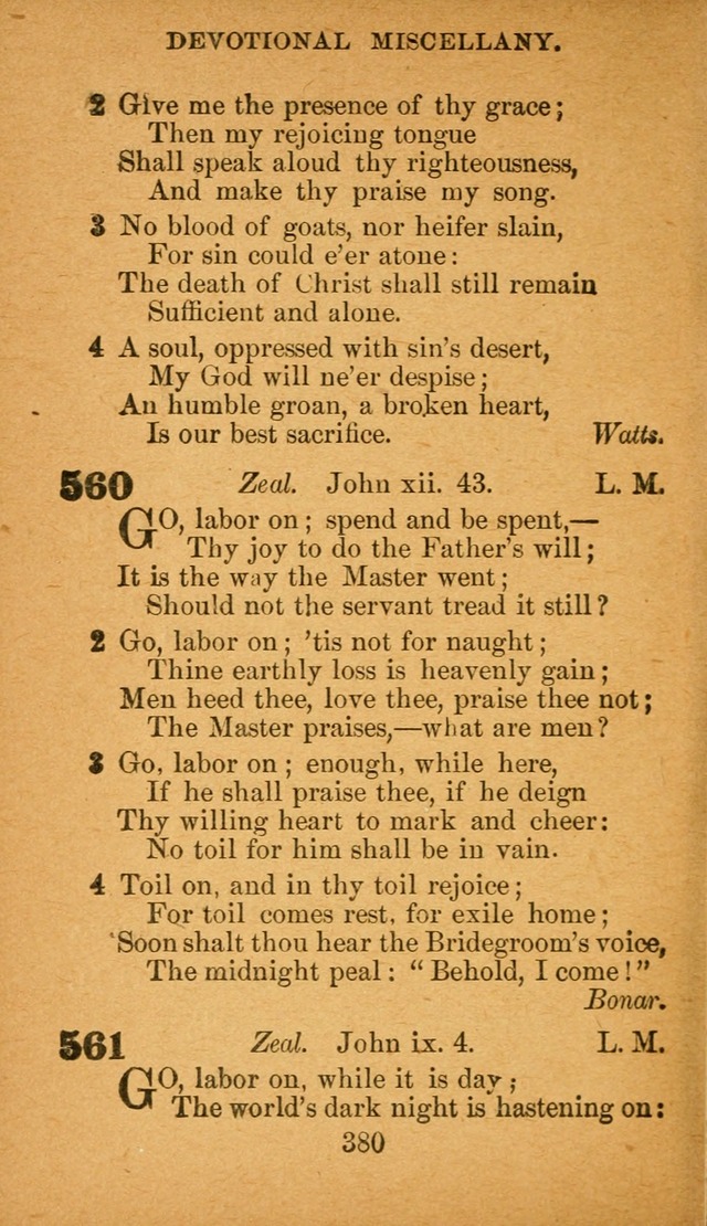 Hymnal: adapted to the doctrines and usages of the African Methodist Episcopal Church. Revised Edition page 388