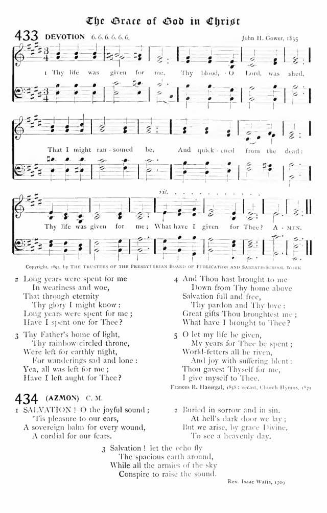 The Hymnal: published by the Authority of the General Assembly of the Presbyterian Church in the U.S.A. page 347