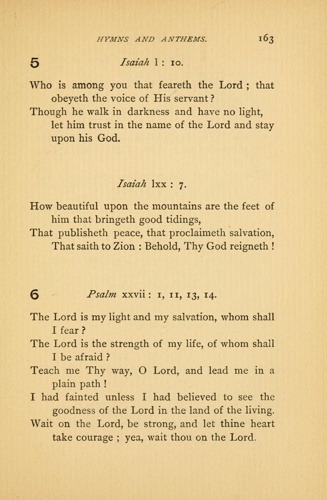 Hymns and Anthems adapted for Jewish Worship page 163