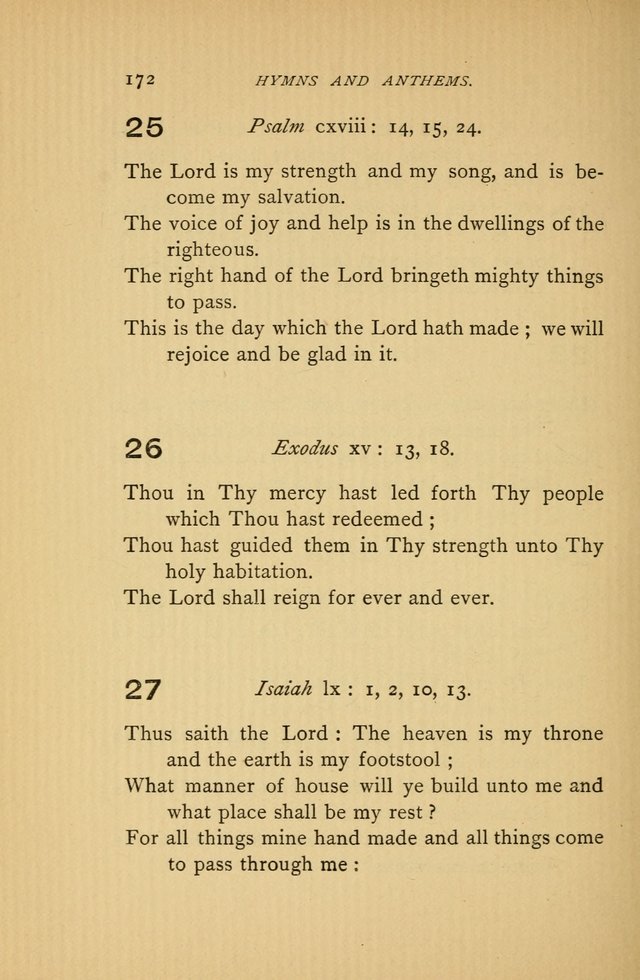 Hymns and Anthems adapted for Jewish Worship page 172