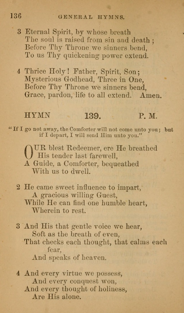Hymns ancient and modern: for use in the services of the church, with accompanying unes page 139