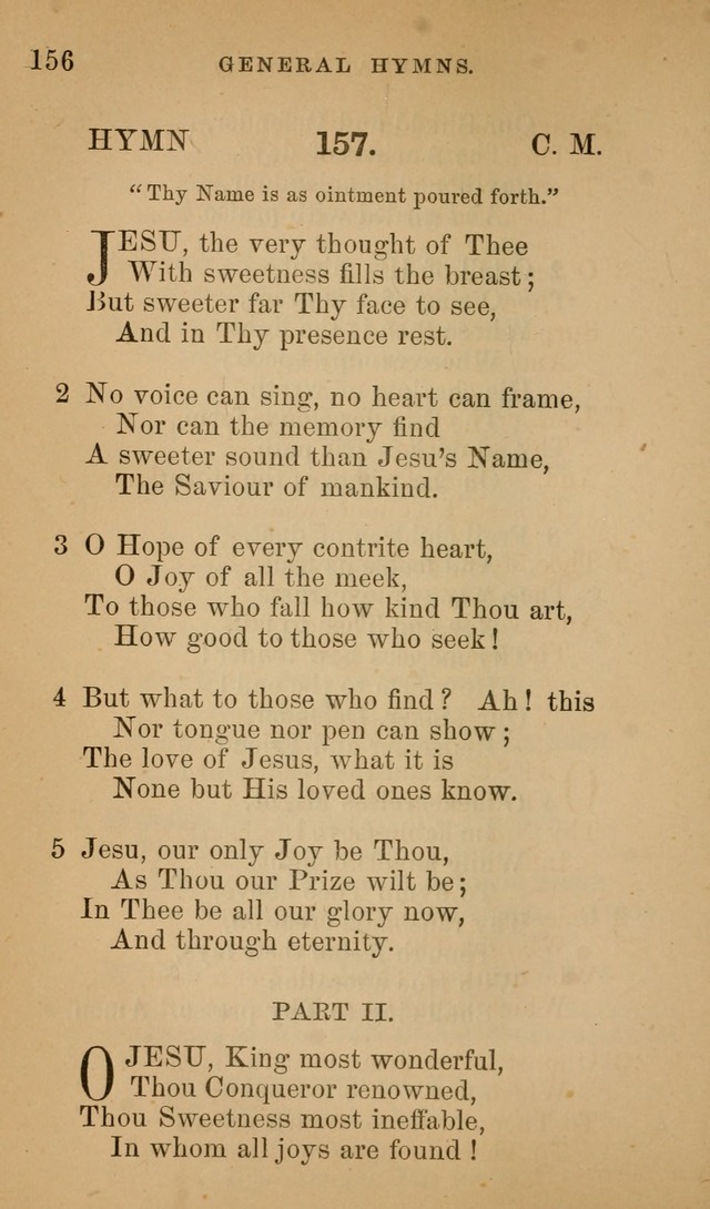 Hymns ancient and modern: for use in the services of the church, with accompanying unes page 159