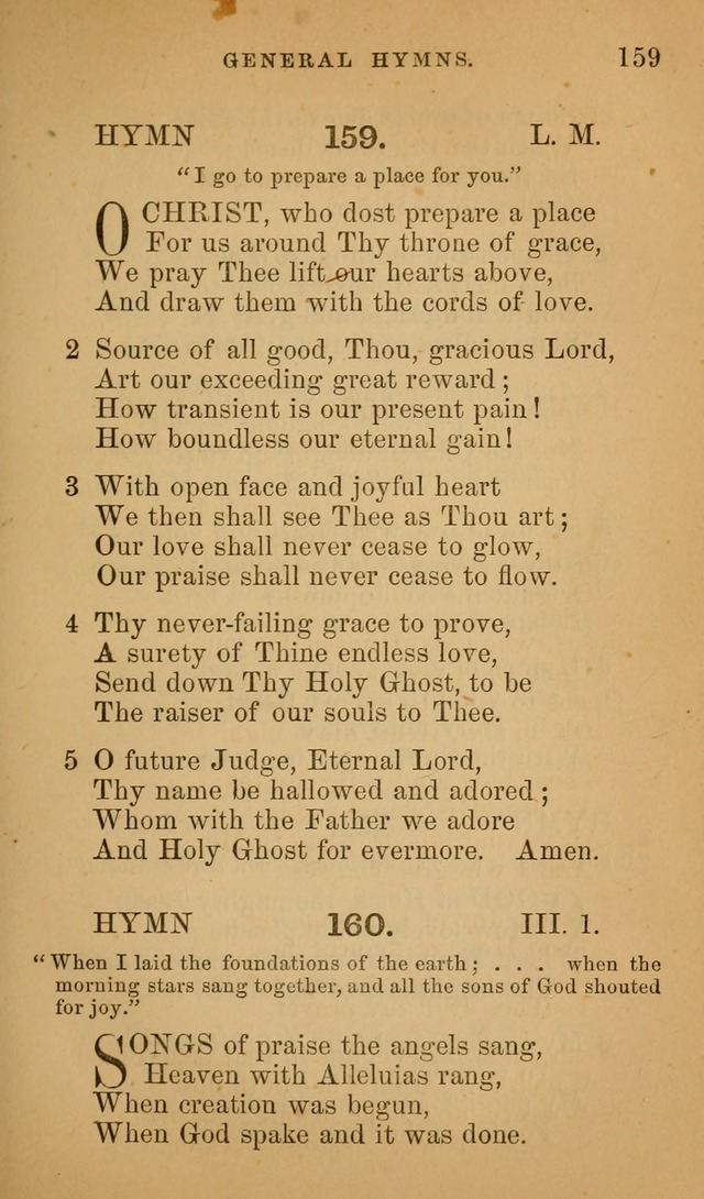Hymns ancient and modern: for use in the services of the church, with accompanying unes page 162