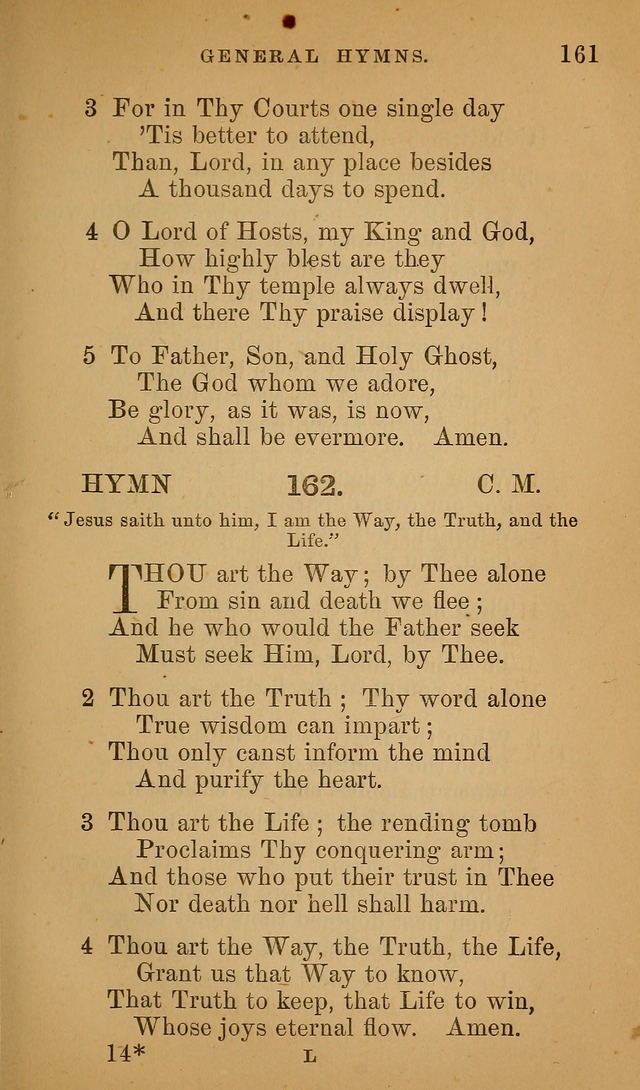 Hymns ancient and modern: for use in the services of the church, with accompanying unes page 164