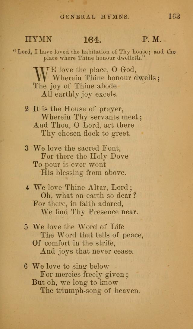 Hymns ancient and modern: for use in the services of the church, with accompanying unes page 166