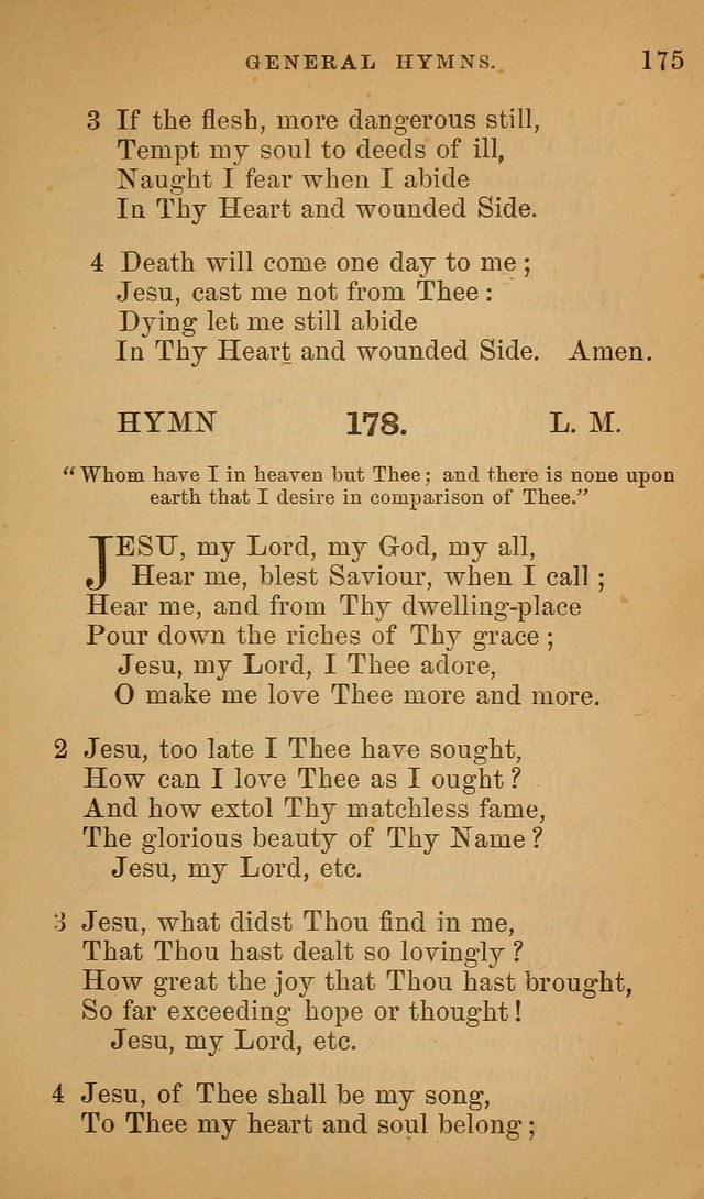 Hymns ancient and modern: for use in the services of the church, with accompanying unes page 178