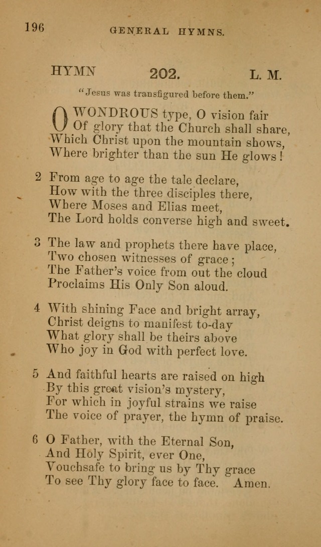 Hymns ancient and modern: for use in the services of the church, with accompanying unes page 199