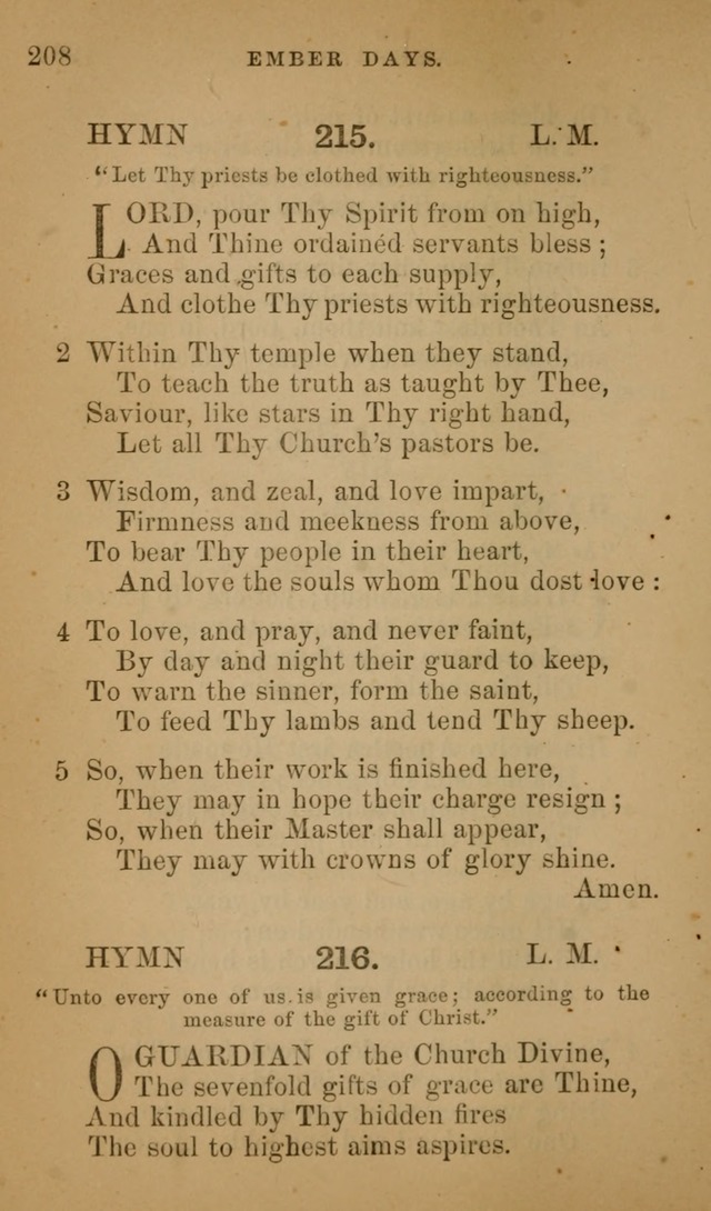Hymns ancient and modern: for use in the services of the church, with accompanying unes page 211
