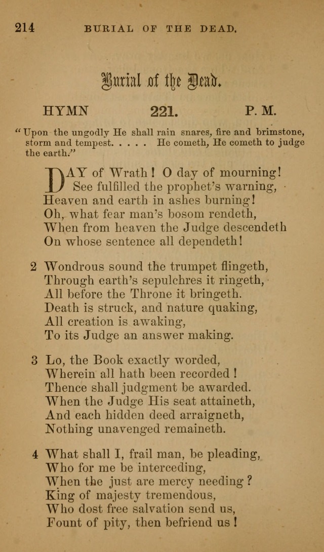 Hymns ancient and modern: for use in the services of the church, with accompanying unes page 217
