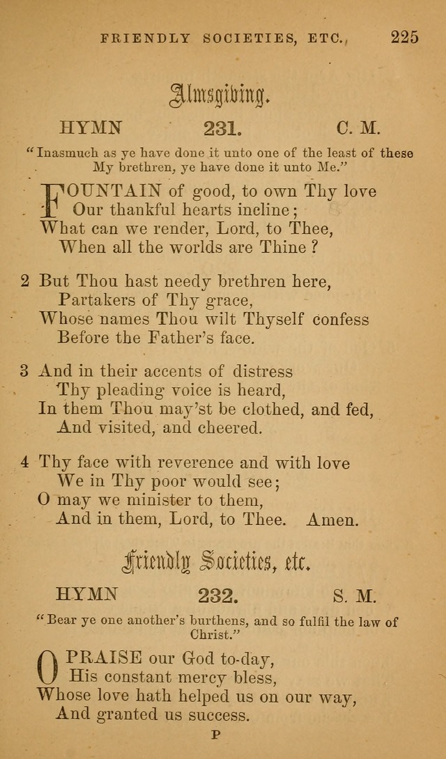 Hymns ancient and modern: for use in the services of the church, with accompanying unes page 228