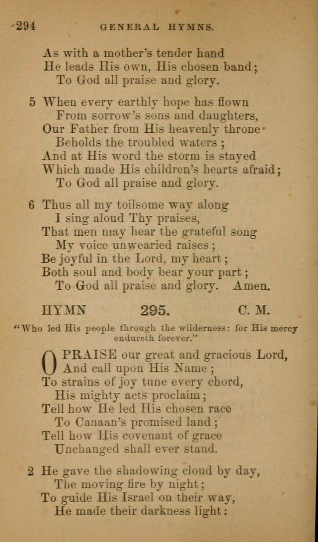 Hymns ancient and modern: for use in the services of the church, with accompanying unes page 297