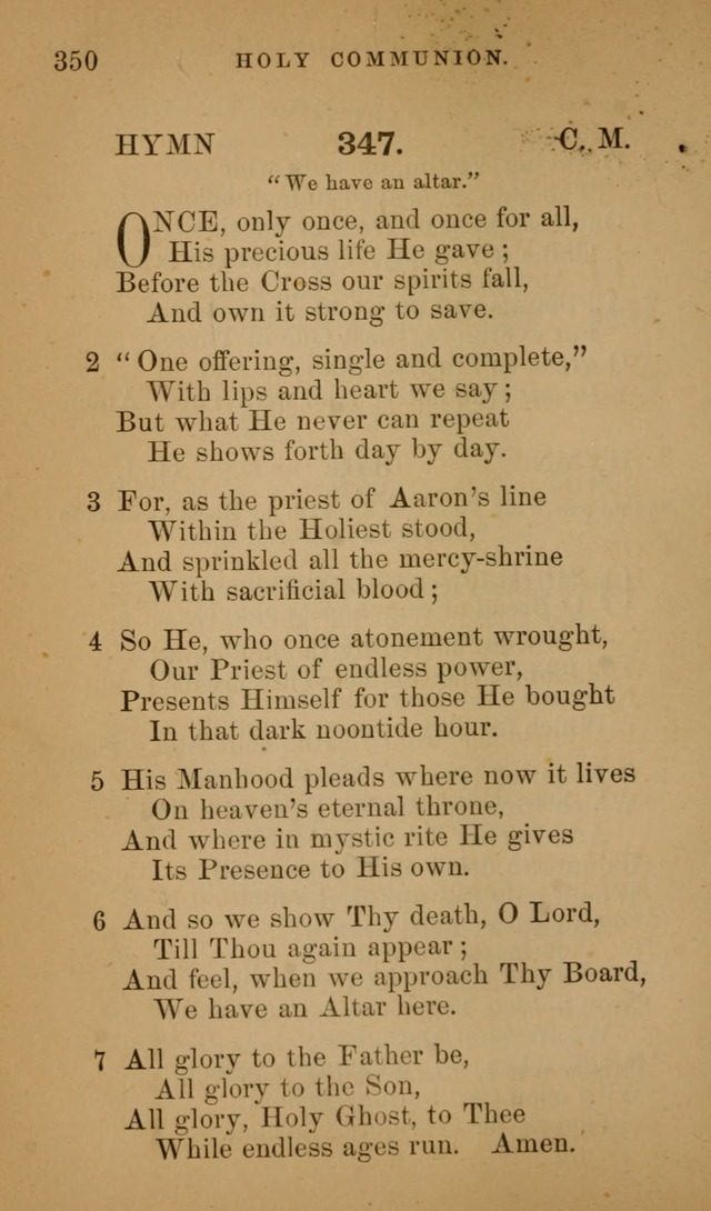 Hymns ancient and modern: for use in the services of the church, with accompanying unes page 353